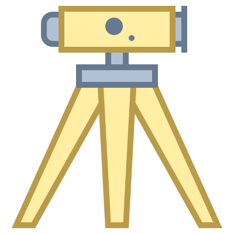 Picture of land survey scope icon